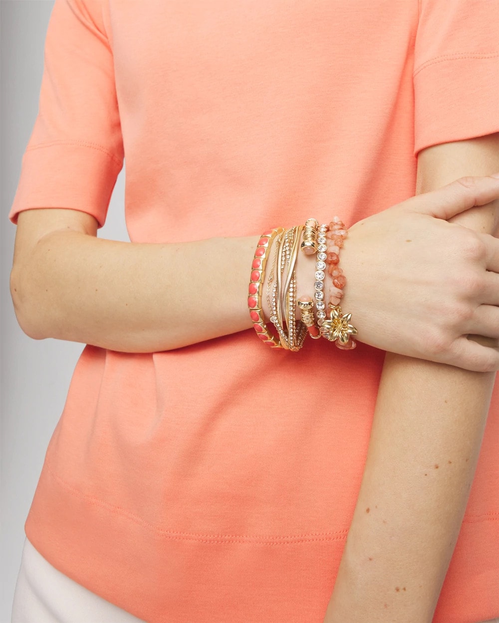 Chico's Best Price - Goldtone Multistrand Bracelet Gold