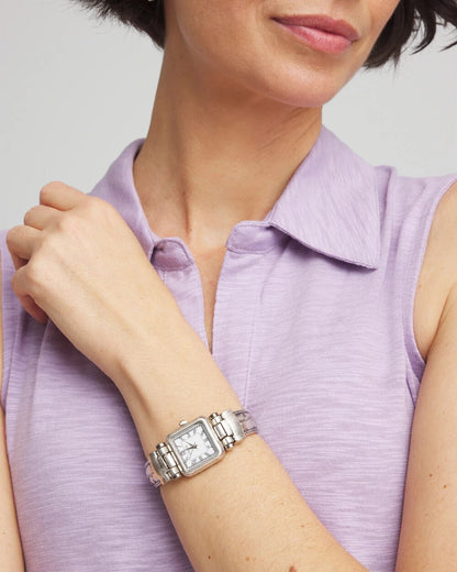 Chico's Best Price - Chico's Originals Vintage Silver Cuff Watch Silver