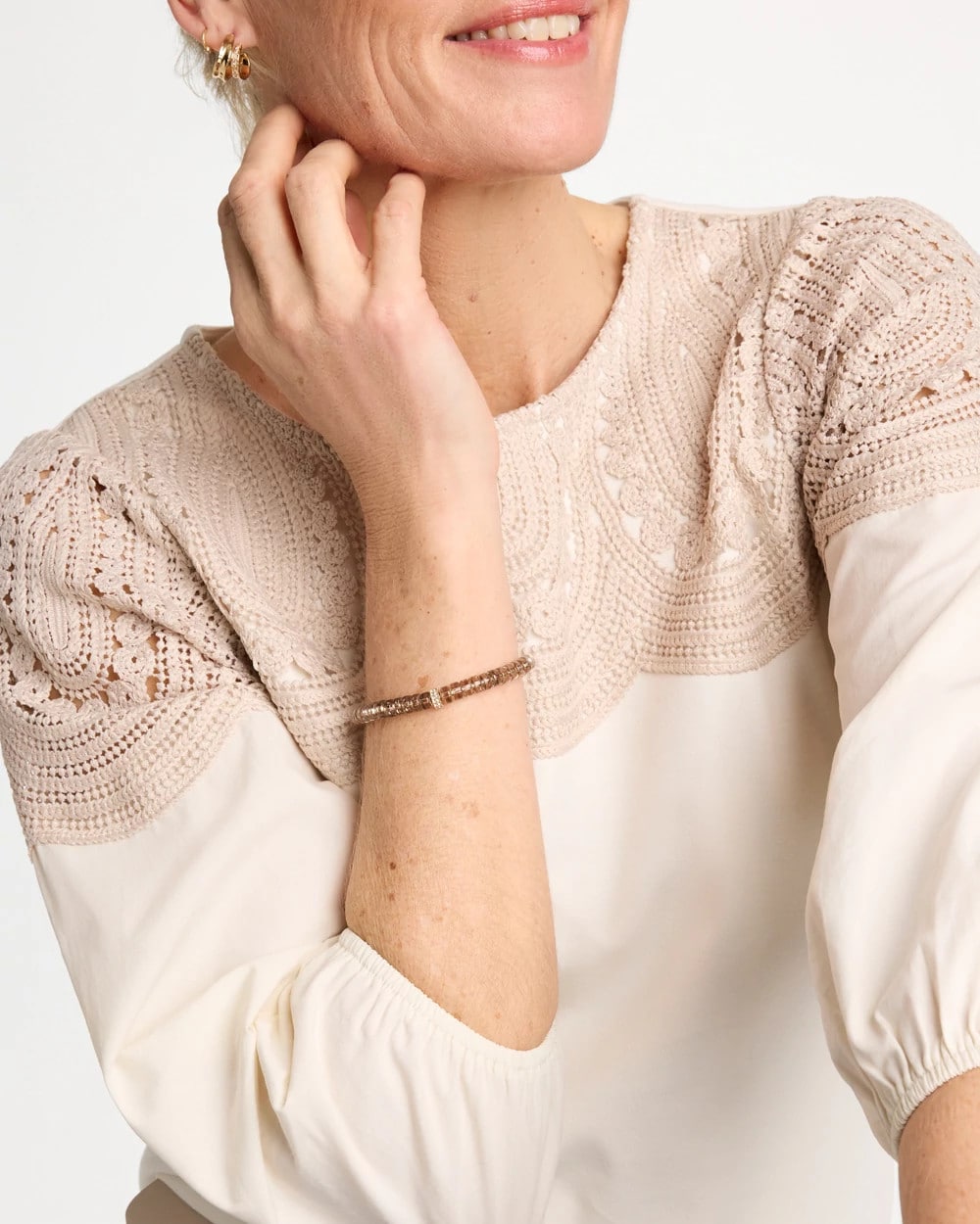 Chico's Value - Neutral Fireball Stretch Bracelet Neutral