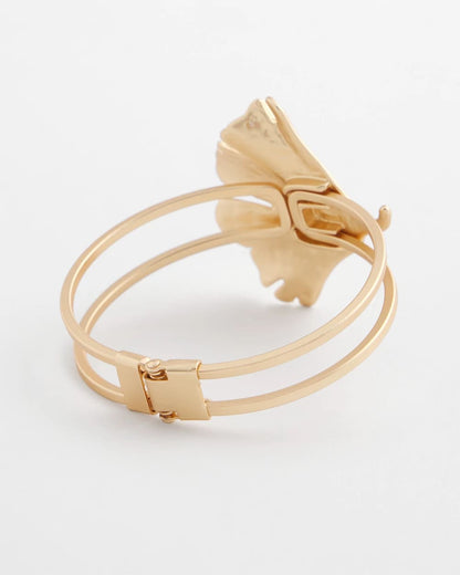 Chico's Deals - Ginkgo Hinge Bracelet Gold