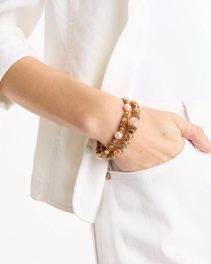 Chico's Great Value - Stretch Bracelet Set of Two Coral