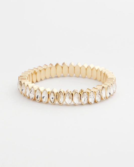 Chico's Premium - Marquise Gold Stretch Gold