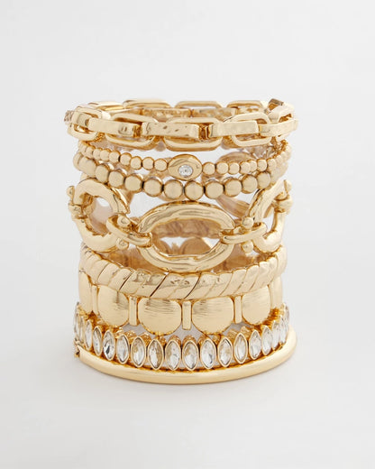 Chico's Premium - Marquise Gold Stretch Gold