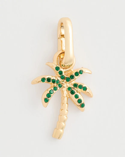Chico's Top Pick - Palm Tree Charm Gold