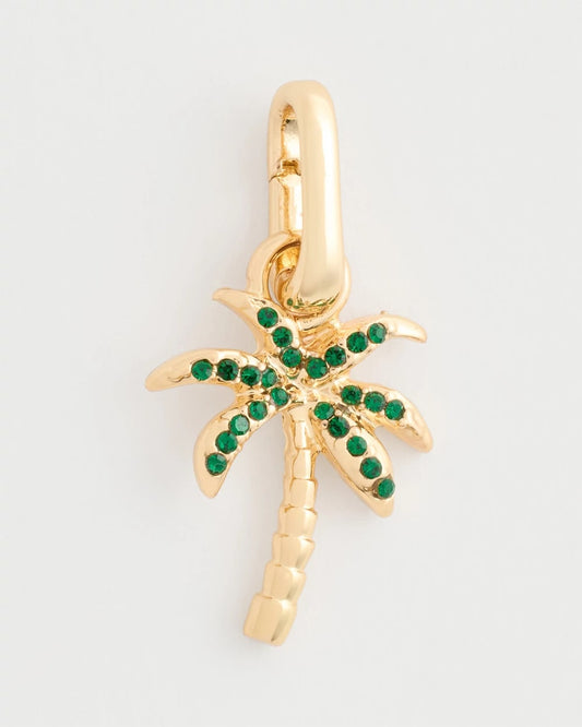 Chico's Top Pick - Palm Tree Charm Gold