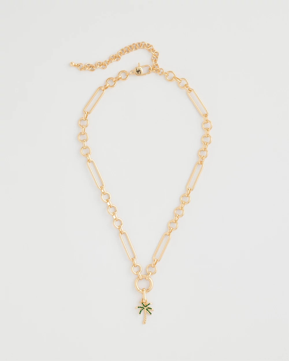Chico's Top Pick - Palm Tree Charm Gold