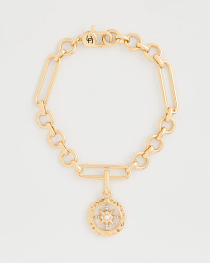 Chico's Trusted - Compass Charm Gold