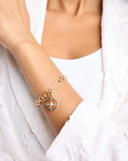 Chico's Trusted - Compass Charm Gold