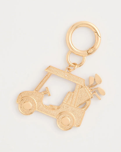 Chico's Premium - Pink Enamel Golf Cart Bag Charm Pink