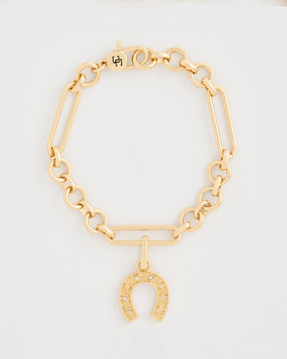 Chico's Latest - Horseshoe Charm Gold