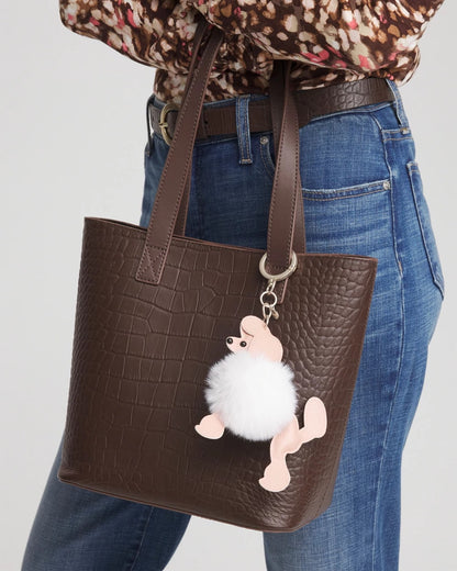Chico's Sale - Poodle Bag Charm Pink