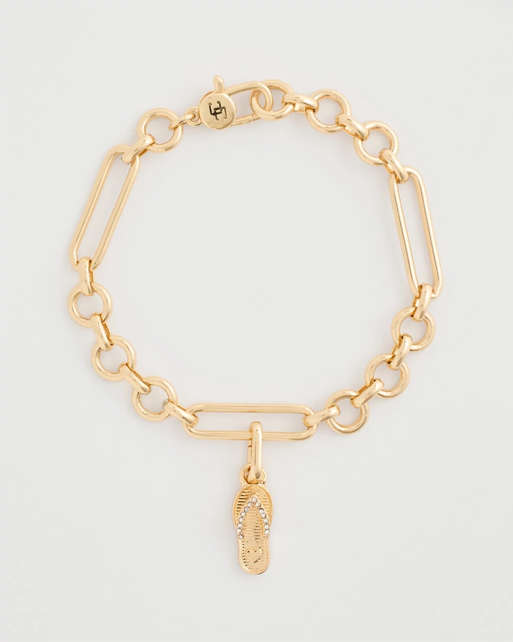 Chico's Special Offer - Flip Flop Charm Gold