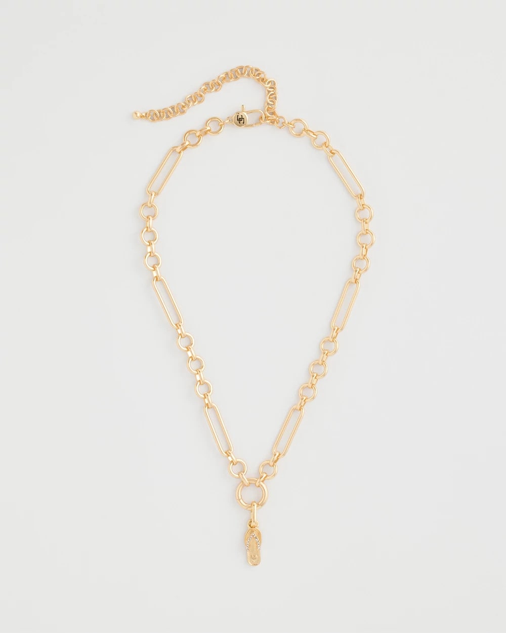Chico's Special Offer - Flip Flop Charm Gold