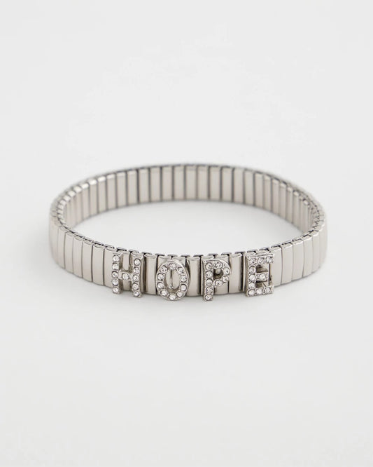 Chico's Classic - Hope Watch Band Bracelet Silver