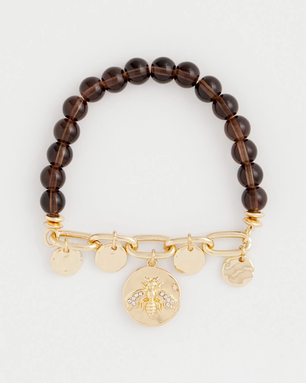 Chico's Top Pick - Neutral Link Charm Bracelet Neutral