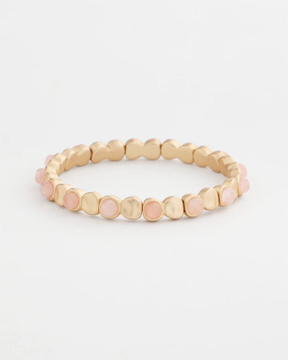 Chico's Hot Sale - Blush Mini Circle Stretch Bracelet Blush