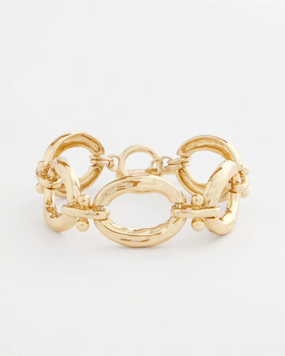Chico's Hot Sale - Open Link Toggle Bracelet Gold