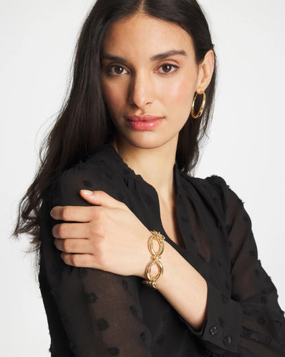 Chico's Hot Sale - Open Link Toggle Bracelet Gold