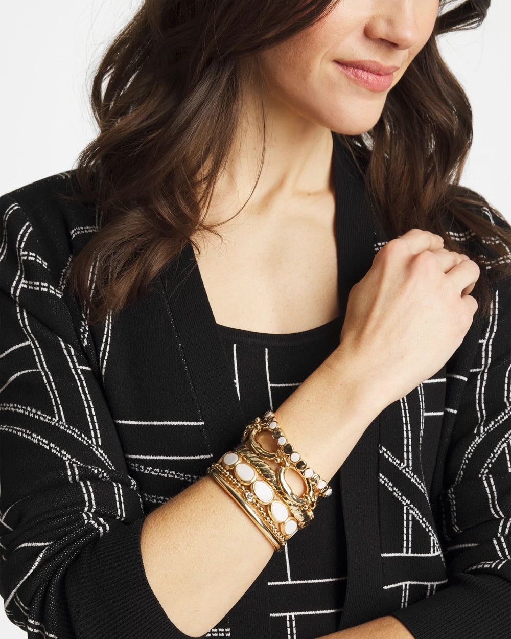 Chico's Hot Sale - Open Link Toggle Bracelet Gold