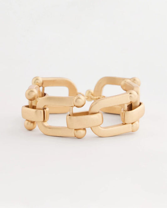 Chico's Latest - Golden Link Chain Bracelet Gold