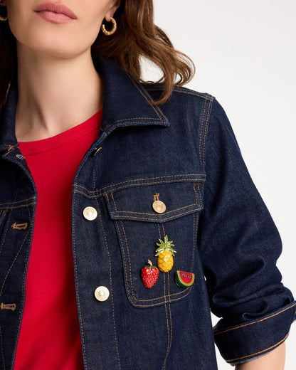Chico's Featured - Fruit Brooch Set Multi