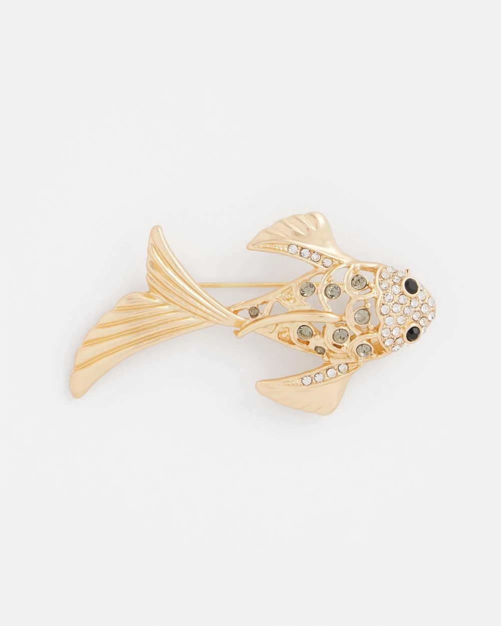 Chico's New - Koi Fish Brooch Gold
