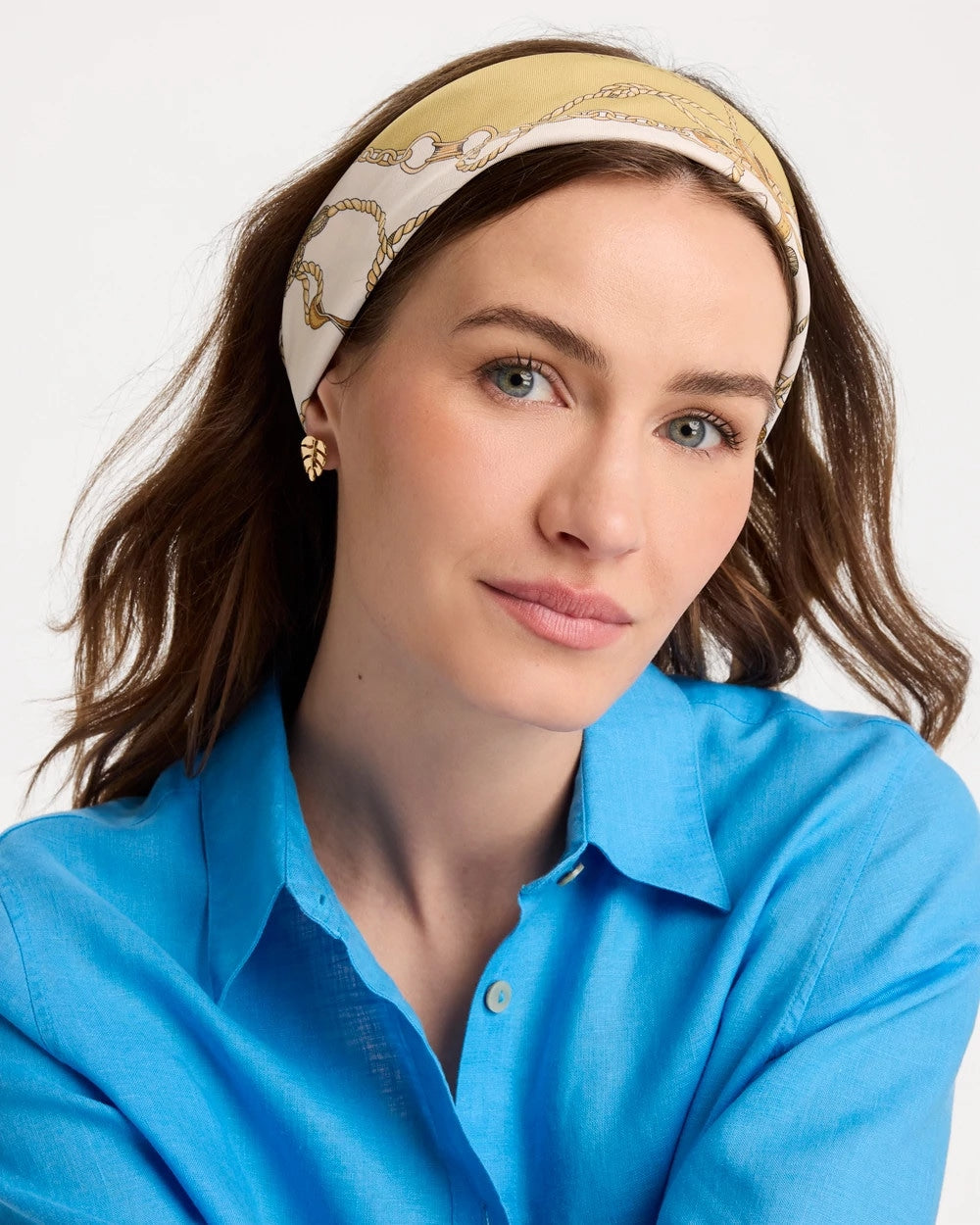 Chico's Everyday - Resort Square Scarf Green