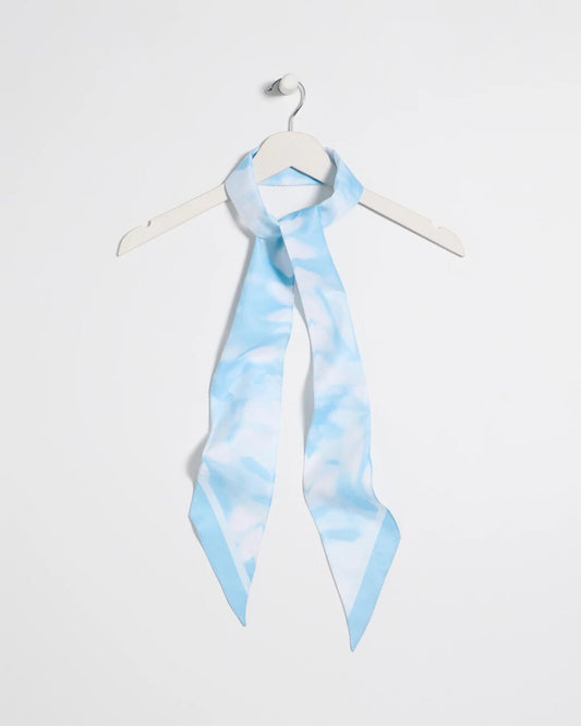 Chico's Best Price - Palm Tie-Dye Skinny Scarf Alabaster