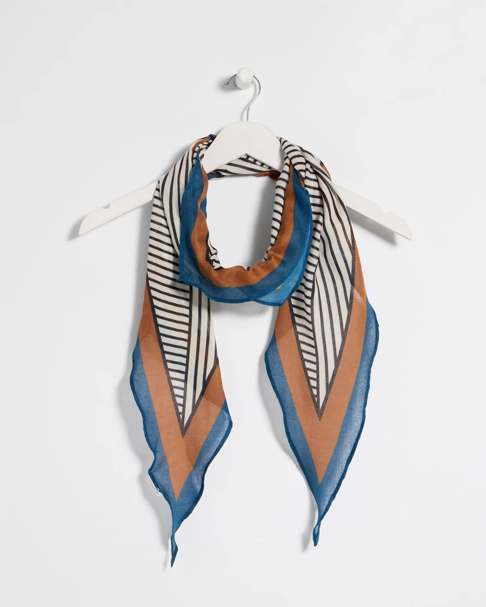 Chico's Latest - Nautical Diamond Scarf Navy