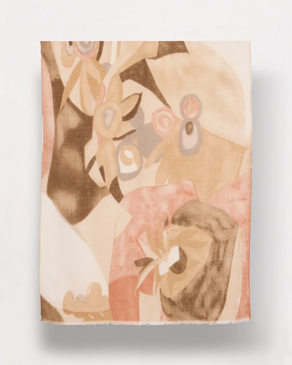 Chico's Trusted - Neutral Floral Oblong Scarf Neutral