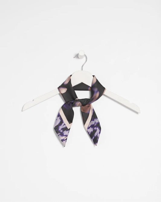 Chico's Deals - Fjord Flora Square Neckerchief Scarf Black
