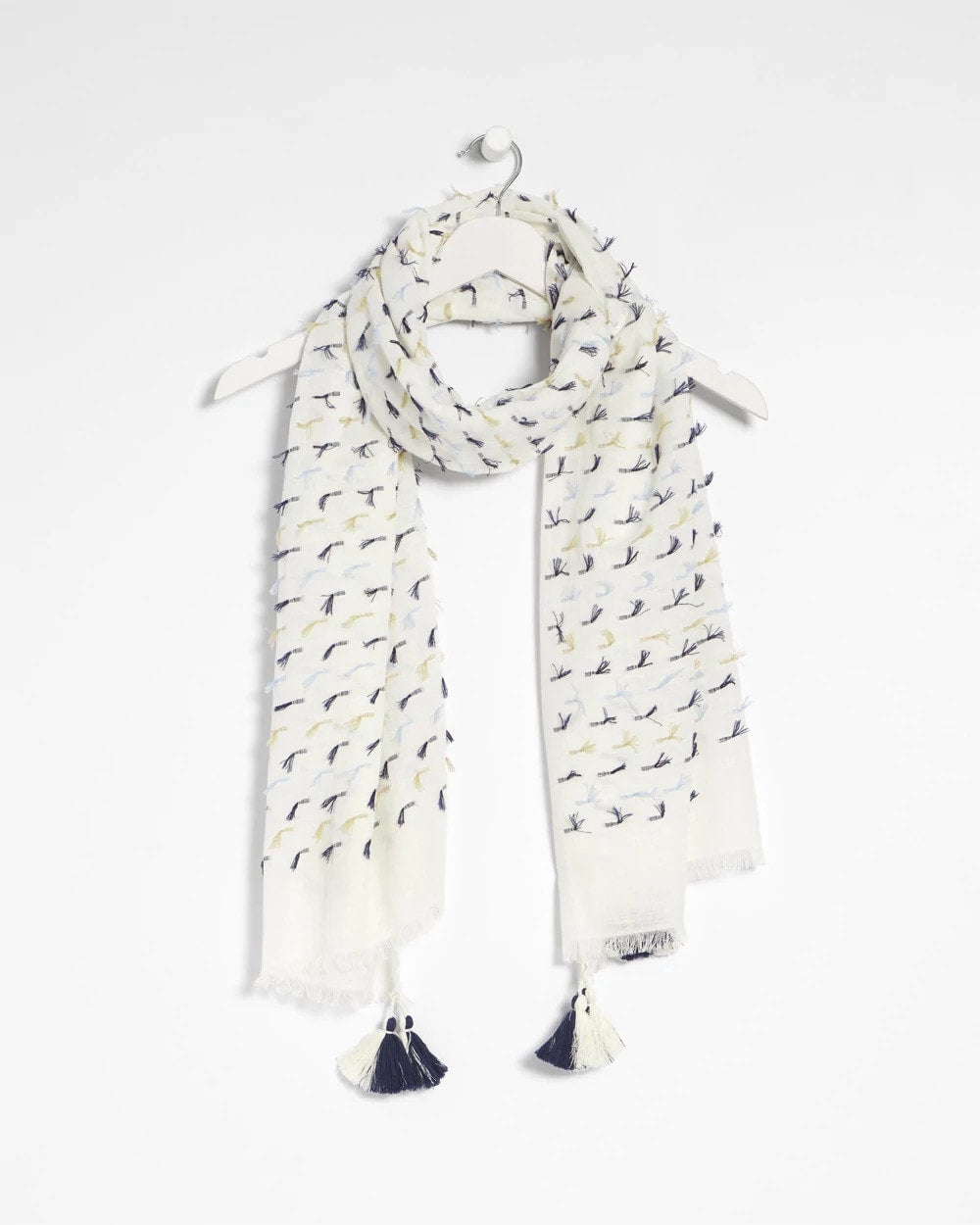 Chico's Trusted - Fringe Oblong Scarf Multi