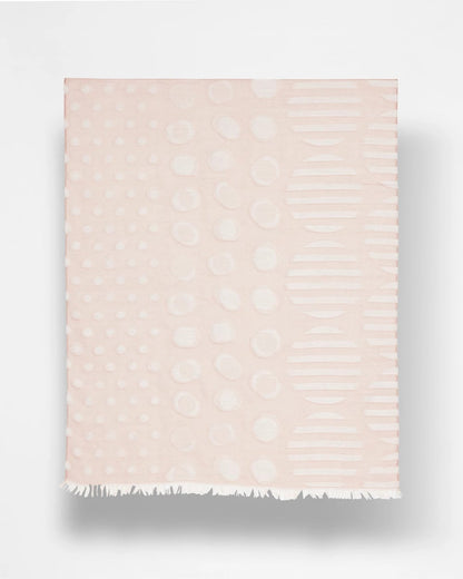 Chico's Latest - Neutral Polka Dot Oblong Scarf Neutral