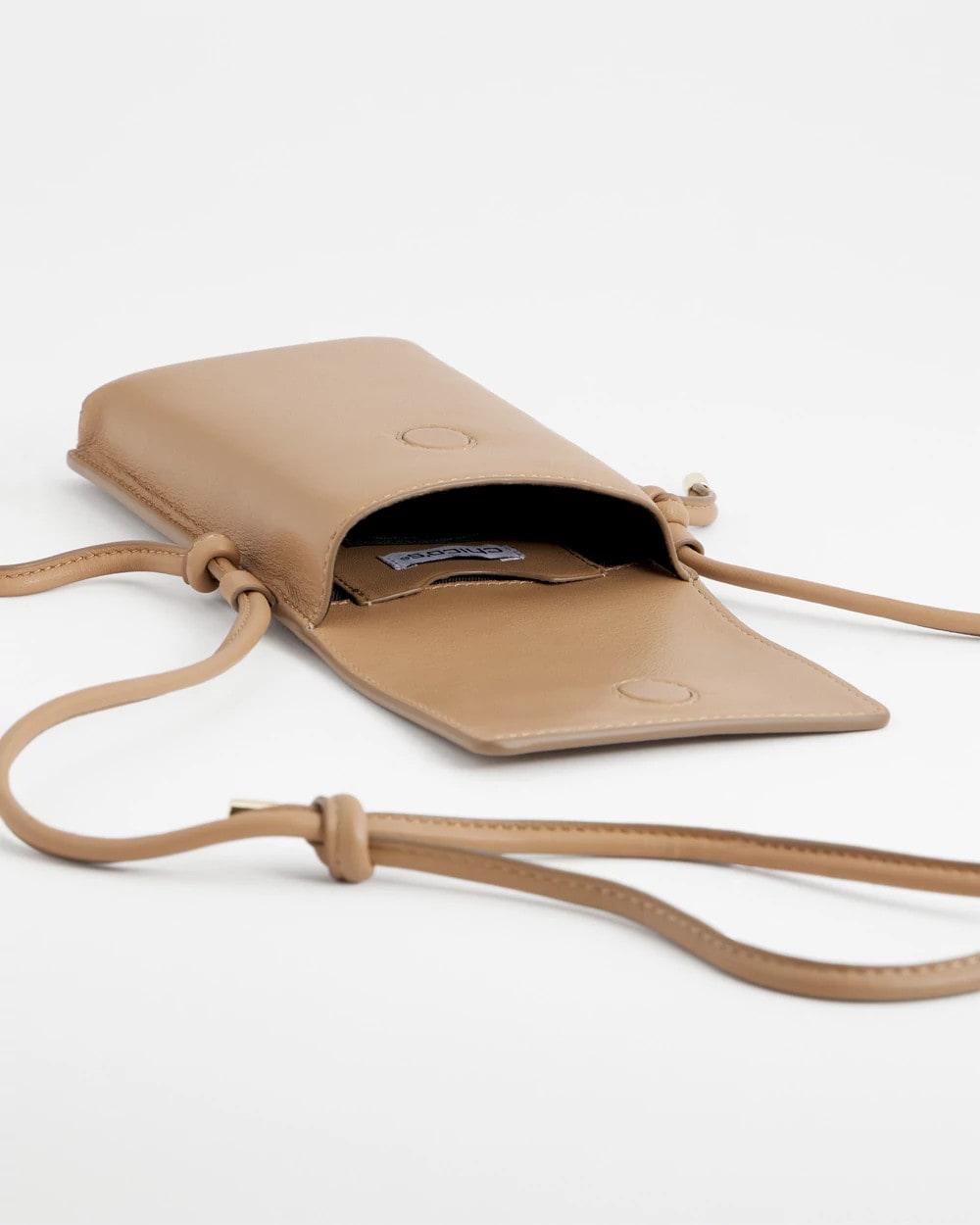 Chico's Best Price - Leather Cross Body Phone Holder Bag Neutral