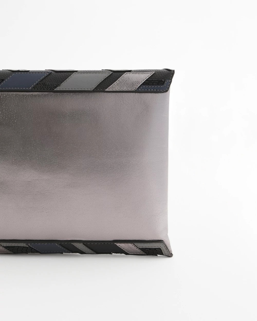 Chico's Popular - Embellished Envelope Clutch Metallic