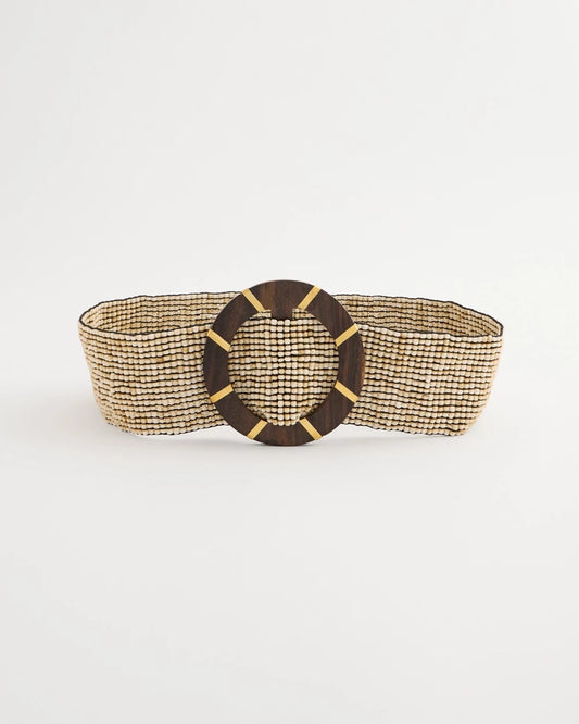 Chico's Premium - Chico's x Romi Galaxy Stretch Belt Beige