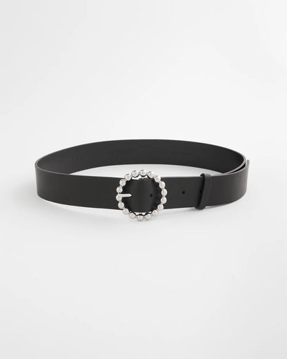 Chico's Everyday - Silver Dot Trouser Belt Black/Silver