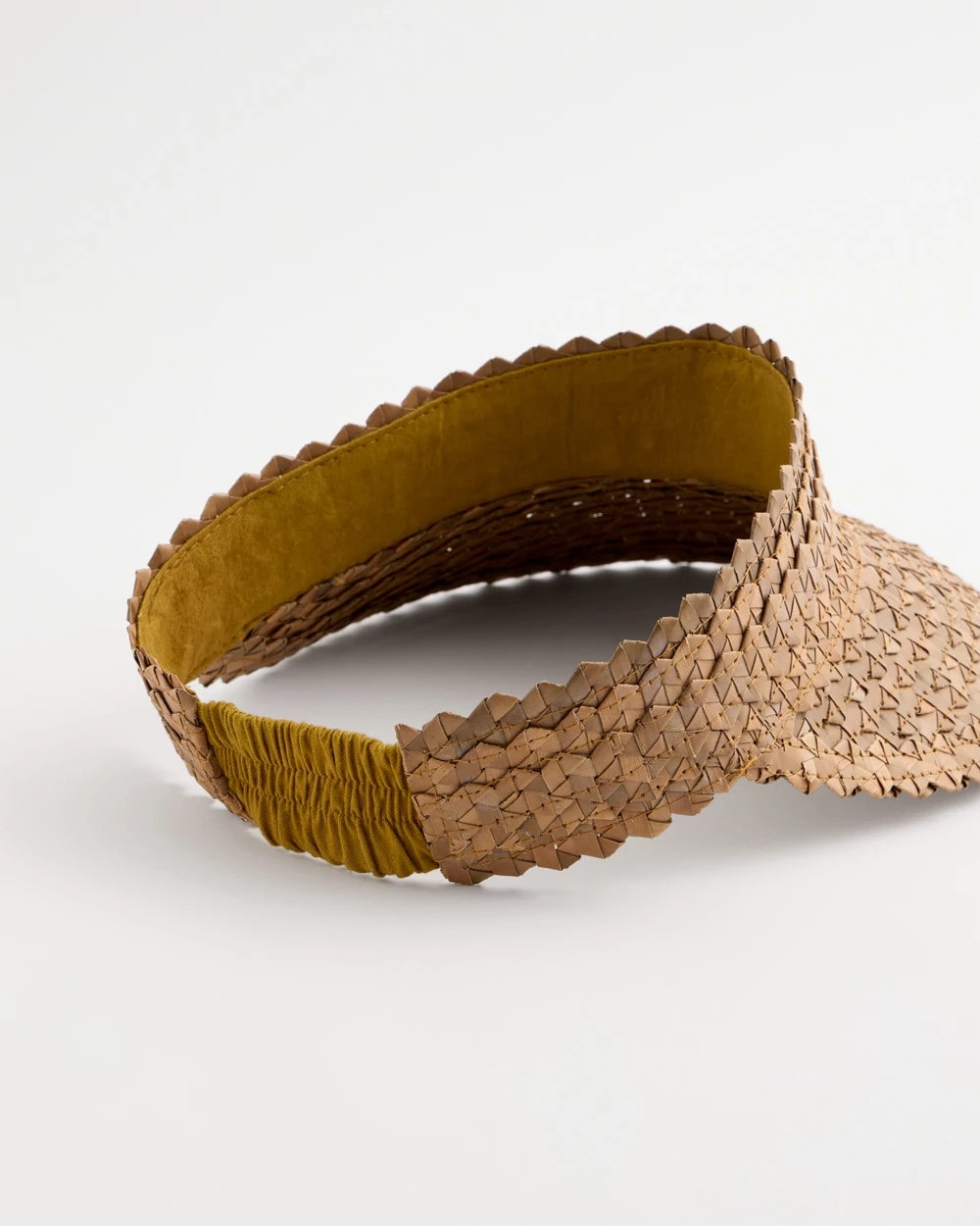 Chico's Sale - Chico's x Romi Santorini Visor Hat Brown