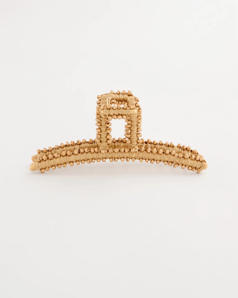 Chico's Featured - Raffia Hair Clip Metallic