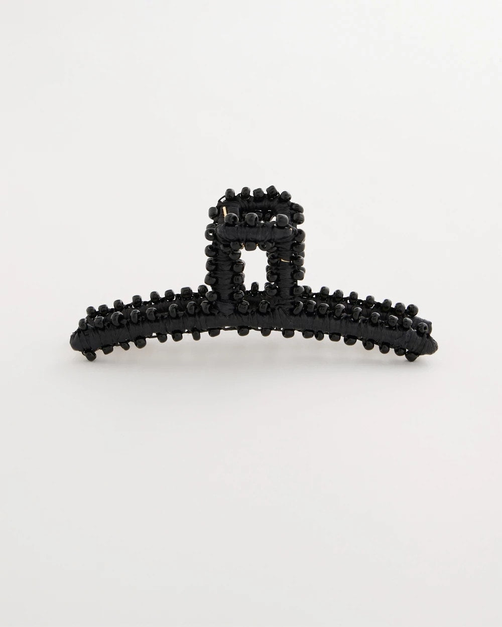 Chico's Top Pick - Black Raffia Hair Clip Black