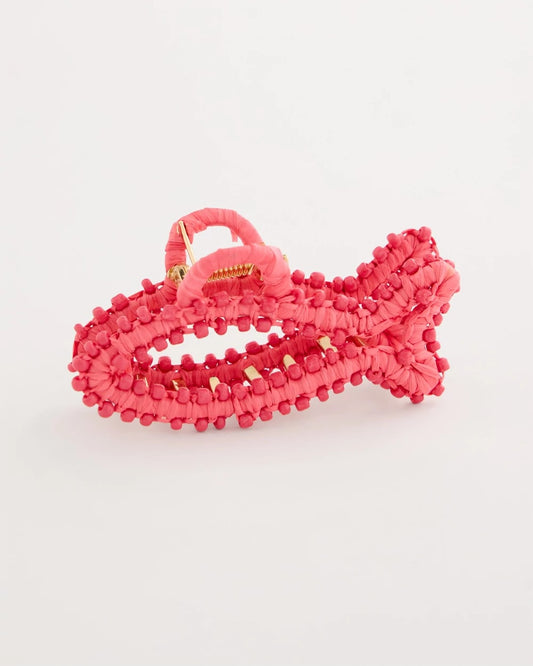 Chico's Best Seller - Coral Fish Raffia Hair Clip Coral