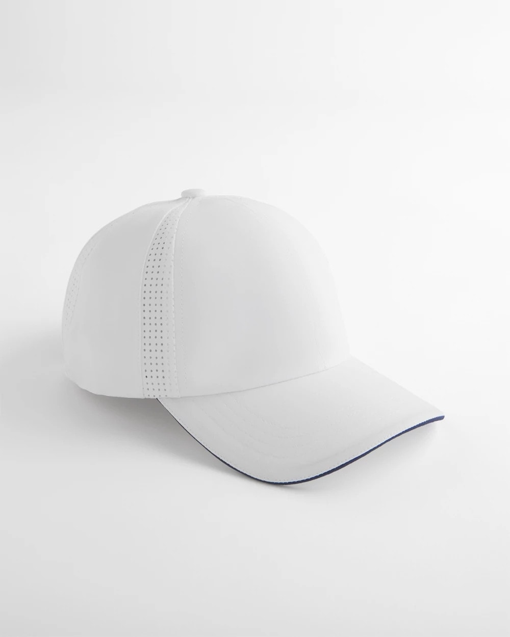 Chico's Premium - Baseball Piping Perforated Sport Hat Alabaster