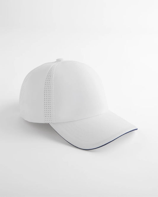 Chico's Premium - Baseball Piping Perforated Sport Hat Alabaster