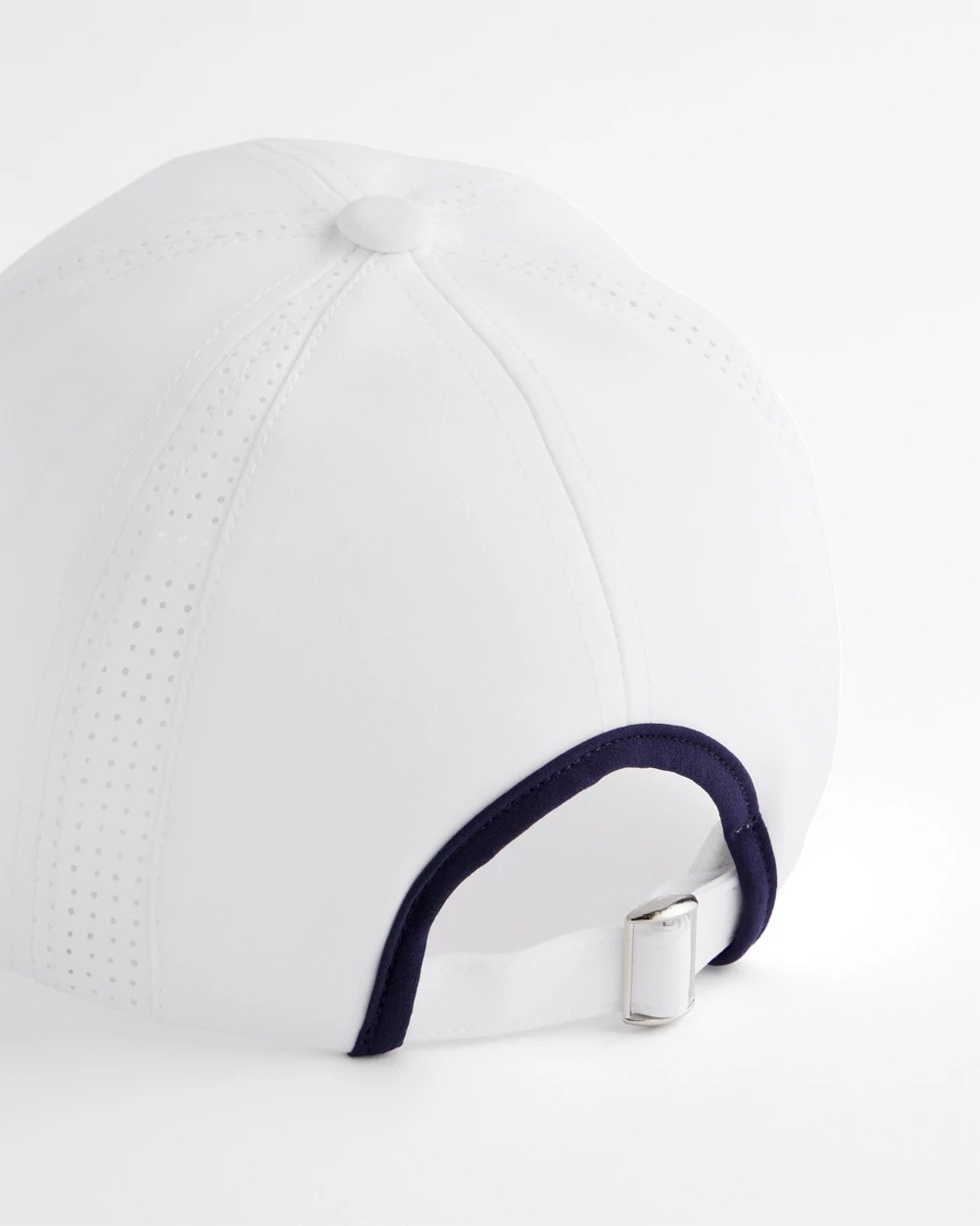Chico's Premium - Baseball Piping Perforated Sport Hat Alabaster
