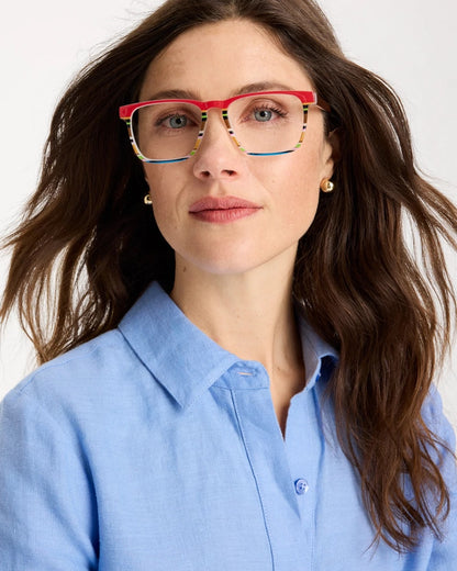Chico's Value - Red Striped Readers Multi
