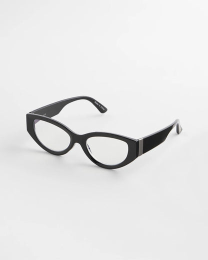 Chico's Hot Sale - Cat Eye Metal Readers Black