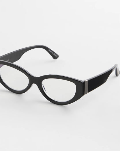Chico's Hot Sale - Cat Eye Metal Readers Black