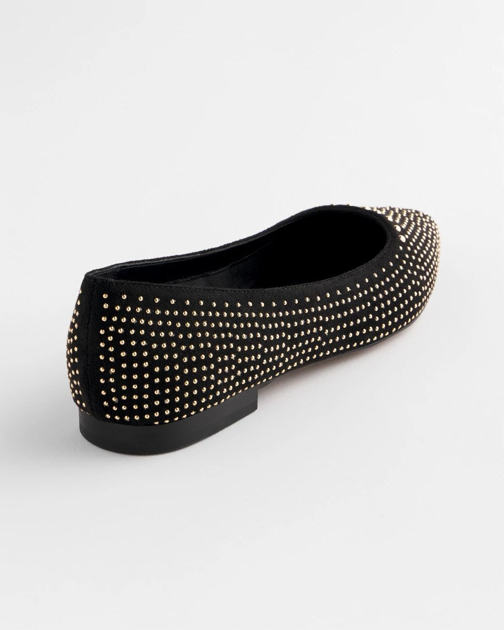 Chico's Value - Suede Studded Flats Black