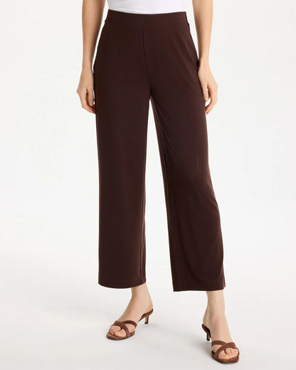 Chico's Popular - Travelers™ Knit Cropped Pants Cocoa Bean