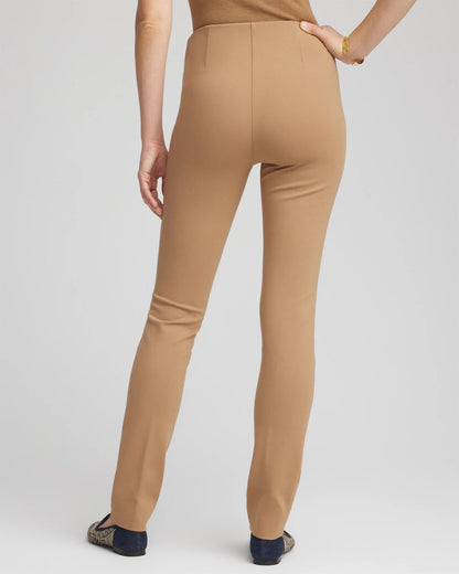 Chico's Recommended - Juliet Slim Trim Detail Pants Caramel Apple